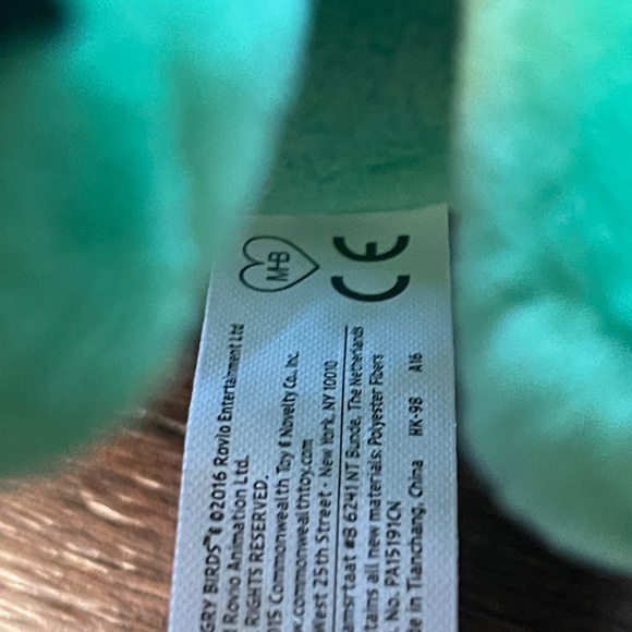 Angry birds green pig 12” plush - Picture 4 of 6